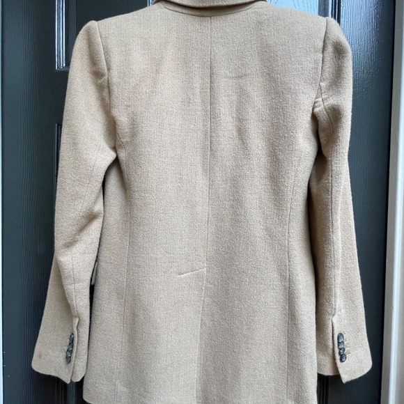 Club Monaco Camel Wool Blazer Jacket 00 - Picture 3 of 5